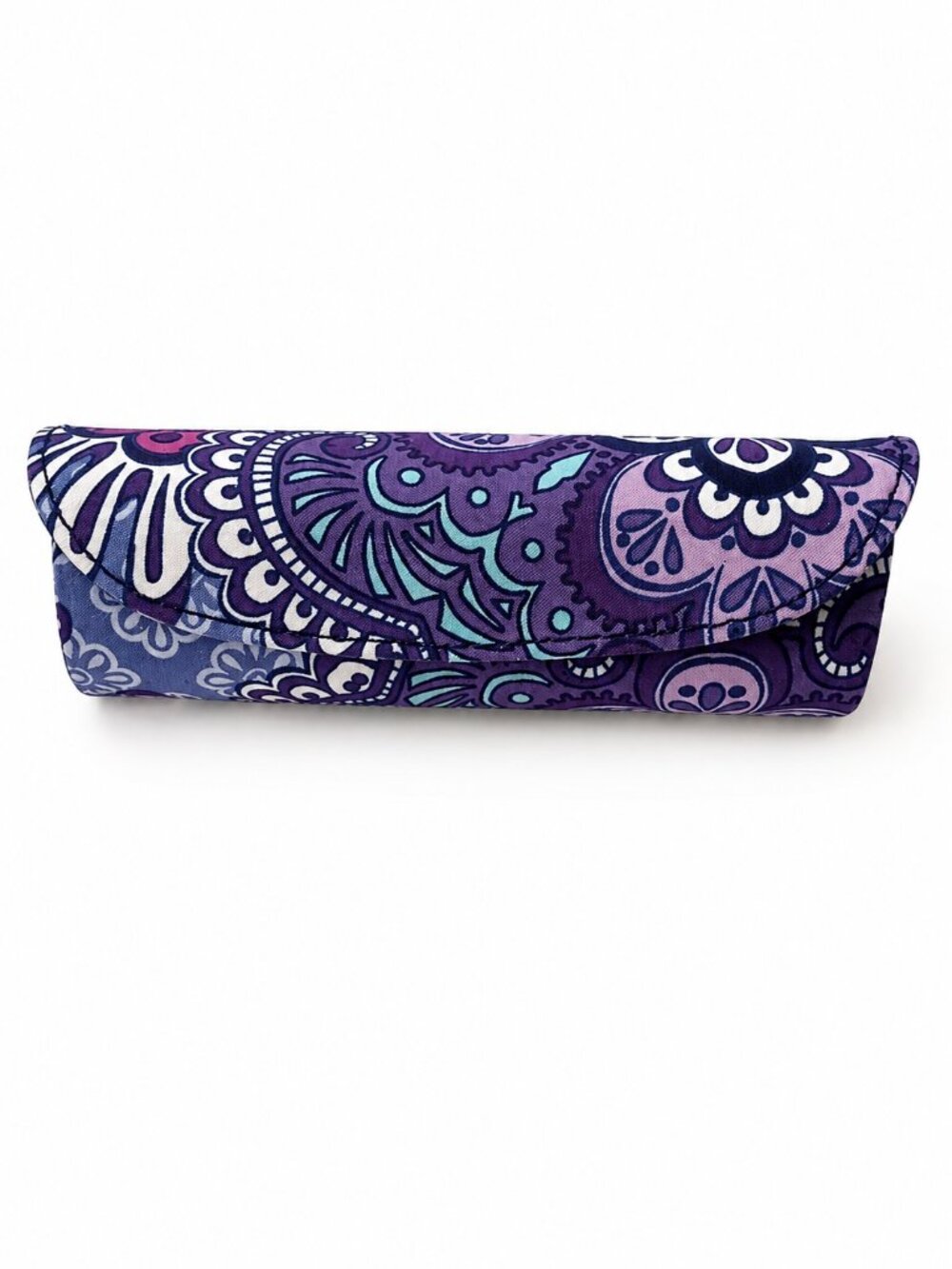 Vera Bradley Lilac Tapestry Hard Glasses Case